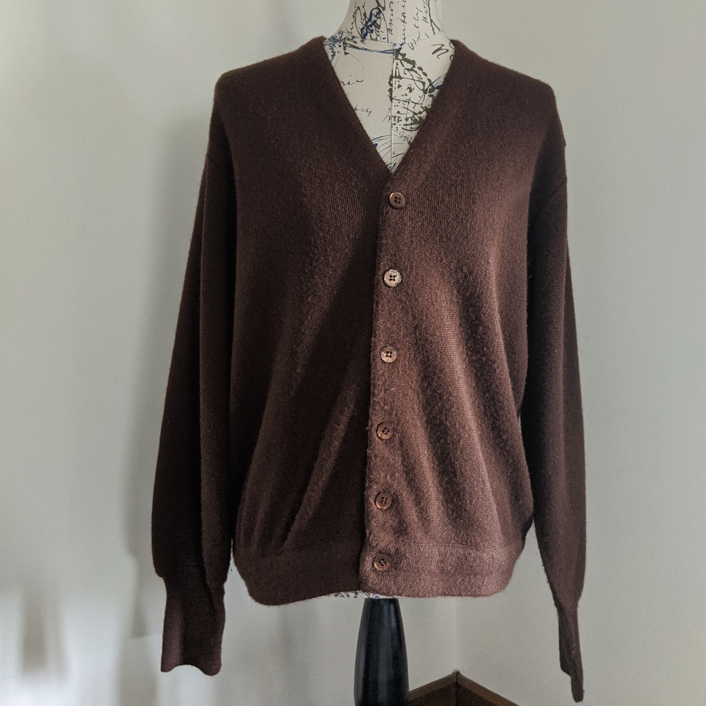 Vintage Lord Jeff button front cardigan
